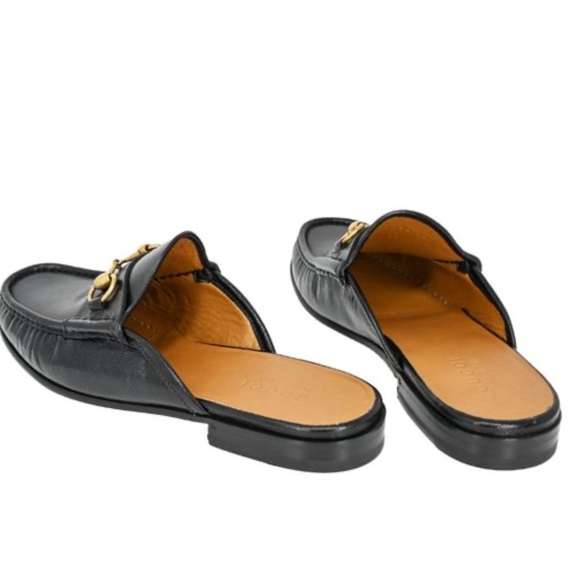 Gucci horsebit leather slip on men’s mules loafers slippers size 7.5 - Picture 6 of 12